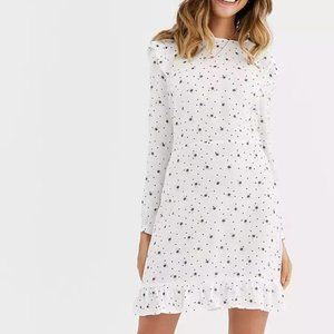 Nobody’s Child White Skater Mini Dress Size 6